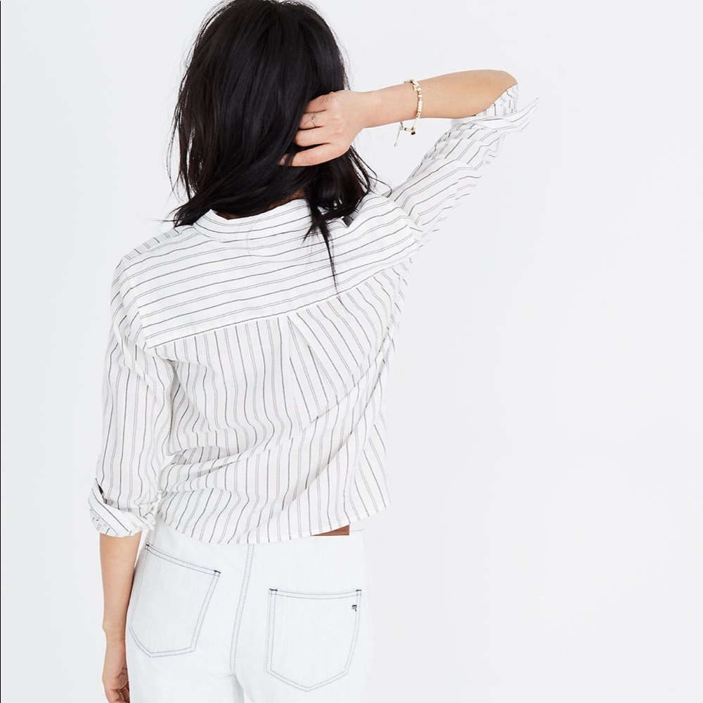 MADEWELL Striped Button Down - Picture 2 of 5